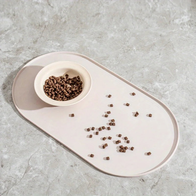 Feeding mat in Apricot