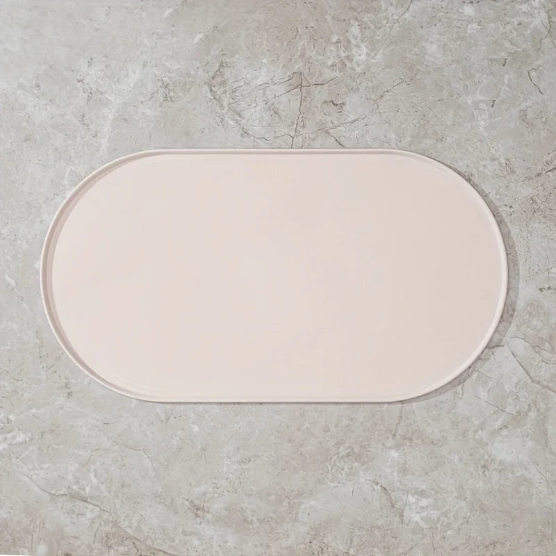 Feeding mat in Apricot