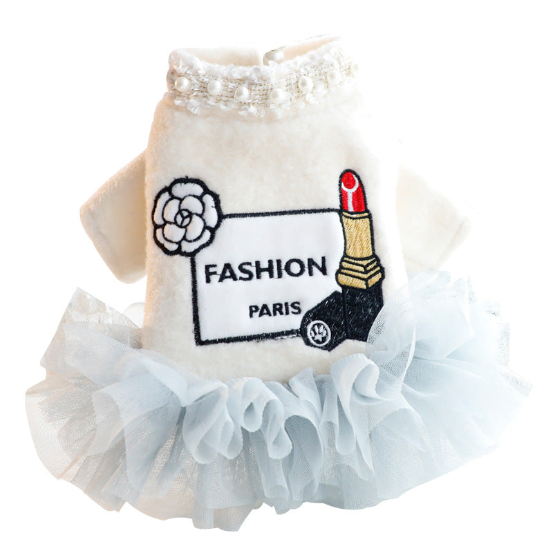 Winter Dress for a Cat Princess